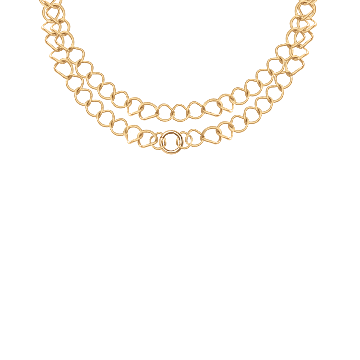 Body Chain No.1, pozłacany