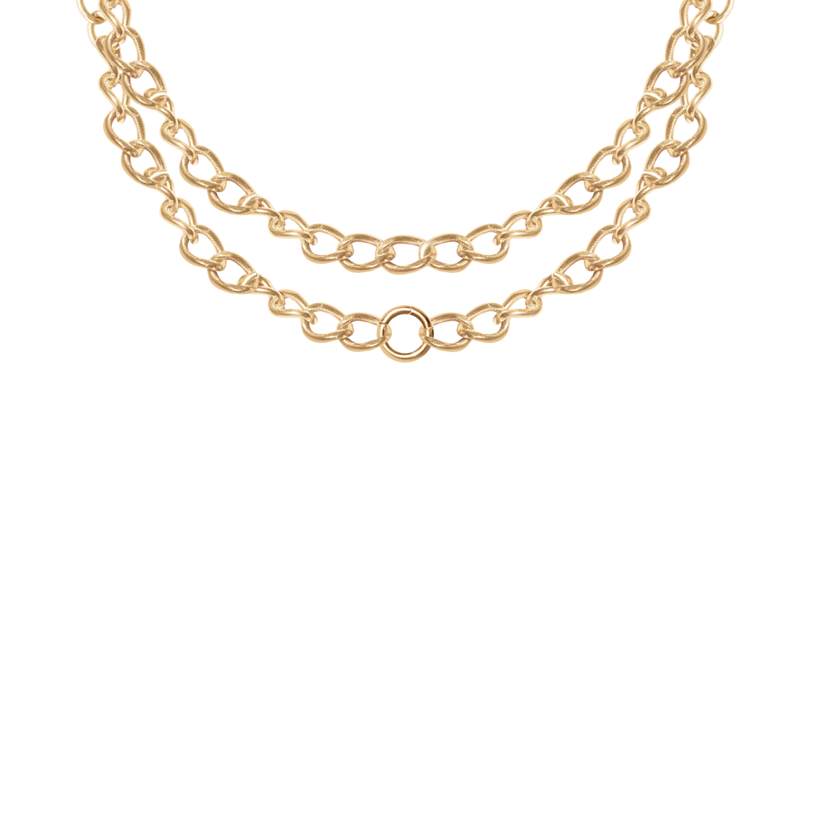 Body Chain No.2, pozłacany