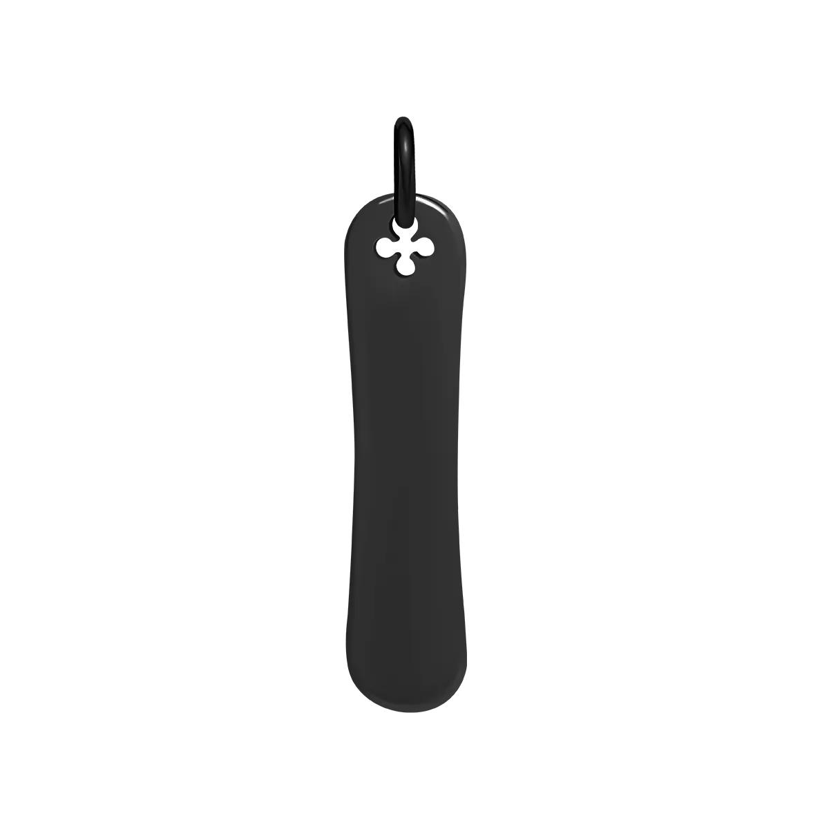 Zawieszka Wisząca Snowboard, 3,3 cm czarna